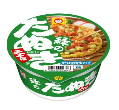 東水-24 緑のたぬき天そば 関東12入
